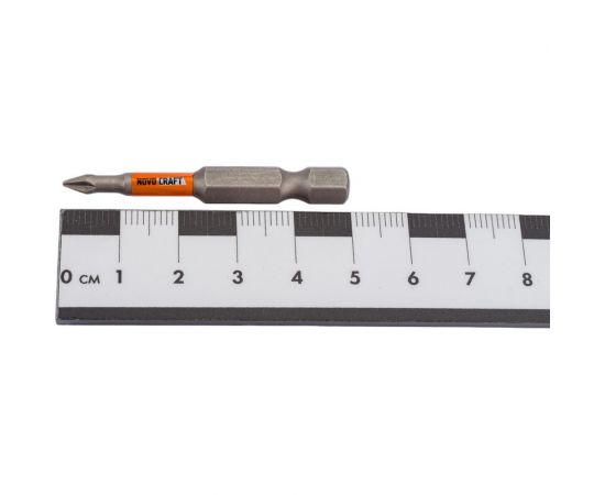 Биты для шуруповерта PH0, 50 мм, сталь S2, 10 шт NOVOCRAFT B42-21-0500A – изображение 2