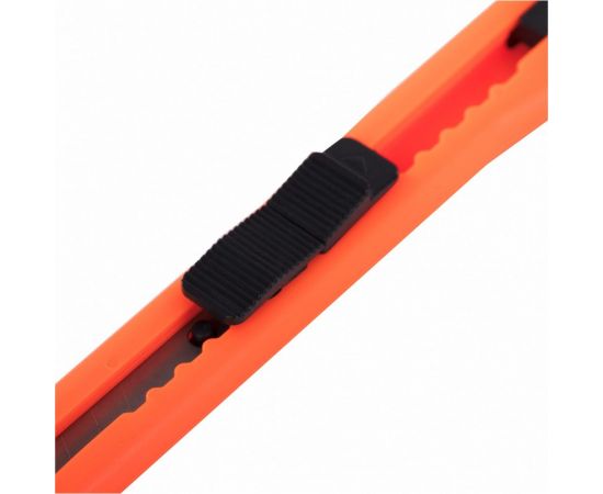 Нож 9 мм, фиксатор, цвет корпуса ассорти, упаковка с европодвесом, BRAUBERG 230914 – изображение 3