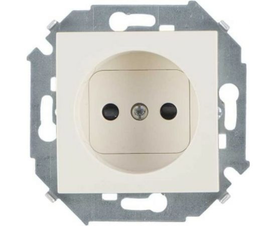 Розетка Simon 2P, 16А, 250В, винтовой зажим, слоновая кость 20 1591431-031 