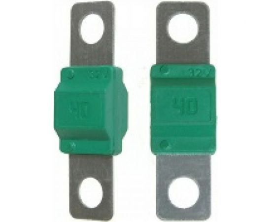 Предохранитель Nord-Yada ABF-405 ленточный, с изолятором 40A 40,8x12,1 мм., d 5,6 мм., 2 шт. в упаковке 904629 