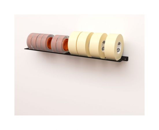 Настенный держатель-органайзер для мотков скотча EMBODIMENT черный EMB-WOPW-L-B 