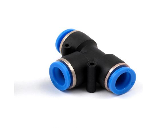 Фитинг цанговый тройник 12 мм Pegas pneumatic 5605 