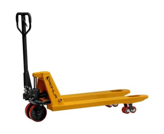 Гидравлическая тележка RohlaRhino г.п. 3,5 т, полиуретановые колеса RR3.5PDP 