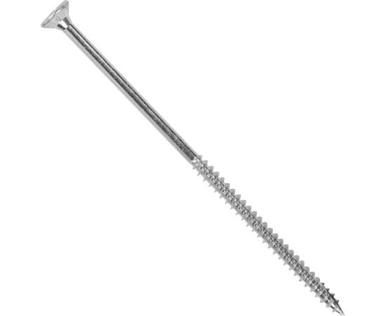 Саморез КРЕП-КОМП белый цинк, POZY, 6х100, 10 шт. бд6100мф 