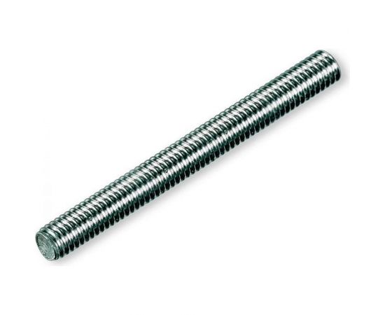Резьбовая шпилька КРЕП-КОМП цинк, DIN 975, м22x2000, прочн. 4.8, 5 шт. шр222 