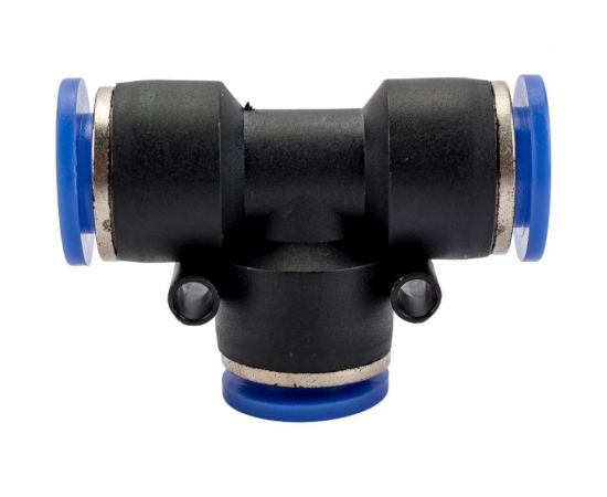 Фитинг цанговый тройник 12 мм Pegas pneumatic 5605 – изображение 5