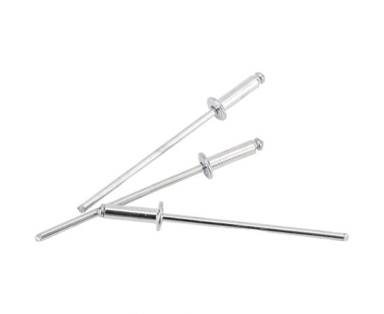 Вытяжная заклепка SORREX 2.4х8, алюминий/сталь, 100 шт. 2ASD 24800 100 – изображение 2