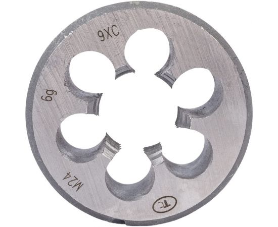 Метрическая плашка ТехноСталь М24.0х3.0 9ХС t240093 – изображение 4