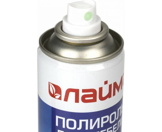 Полироль для мебели ЛАЙМА Антипыль с воском и антистатиком, 300мл аэрозоль 606511 – изображение 2