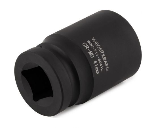 Головка торцевая ударная глубокая 6-гранная (41 мм; 1"") WIEDERKRAFT WDK-711-8041L – изображение 2