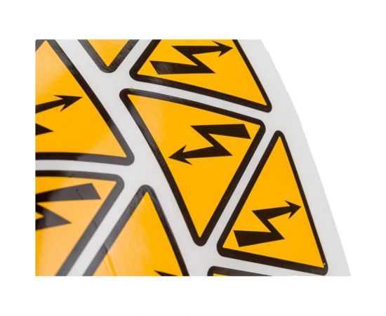 Символ Молния TDM треугольник 50х50х50мм SQ0817-0014 – изображение 3