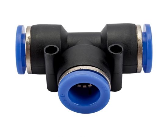 Фитинг цанговый тройник 12 мм Pegas pneumatic 5605 – изображение 4