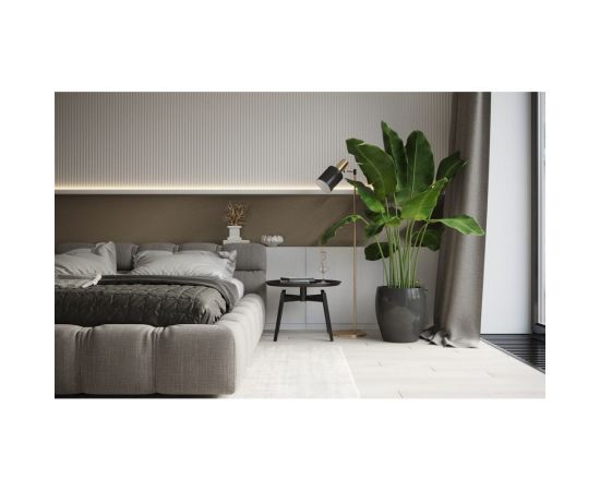 Панель стеновая ""Грани"" ударопрочная, влагостойкая, под покраску Decor-Dizayn 180x10x3000 мм DD908 (3m) – изображение 7