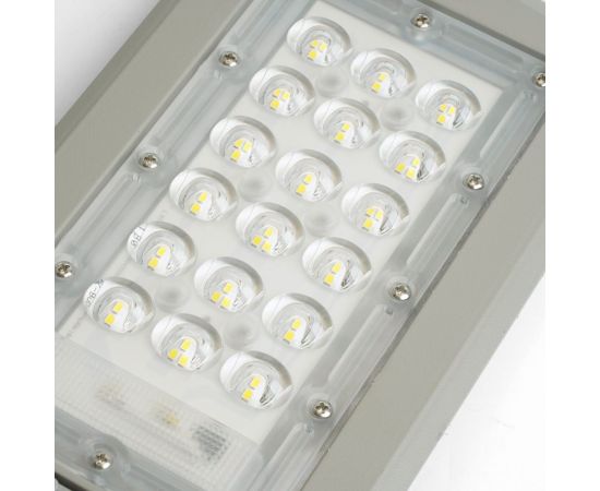 Уличный консольный светодиодный светильник FERON SP3040, 30W, 5000К, 3600Lm, IP65, серый, 41547 – изображение 7