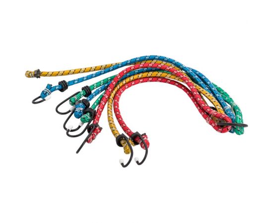 Резинка-паук для крепления багажа Nord-Yada 8 крючков 800 мм (к-т) 904056 