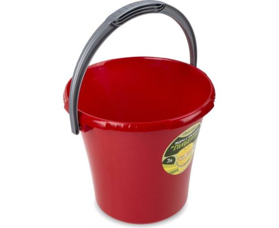 Ведро Martika Либерти 7 л, красное С603КРА 