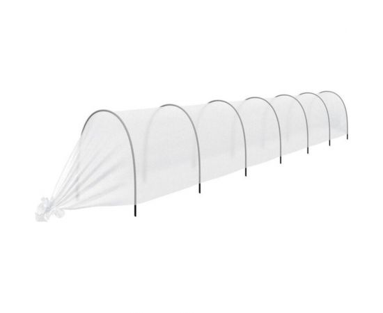 Парник Мегапласт Дачник 4.5 м, с металлическими дугами 1537 