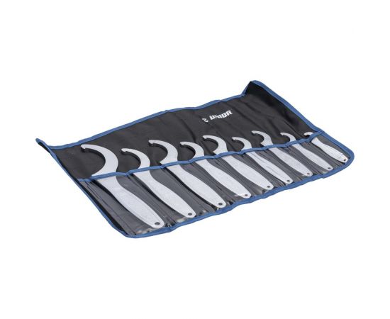 Набор радиусных ключей для гаек с торцевым отверстием Unior 9 предметов в сумке 3838909151564 – изображение 4