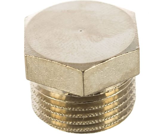 Заглушка STOUT НР никелированная 3/8 SFT-0025-000038 – изображение 2