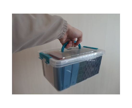 Комплект клин монтажный и пластины рихтовочные в большем контейнере с ручками 210 шт ООО "Полимер-Фарм" 4687203029197 – изображение 4