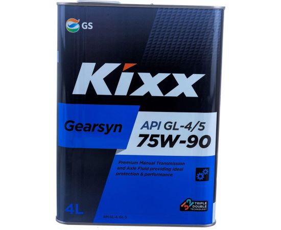 Трансмиссионное масло KIXX Gearsyn GL-4/5, 75W90, синтетическое, 4 л L296344TE1 – изображение 3