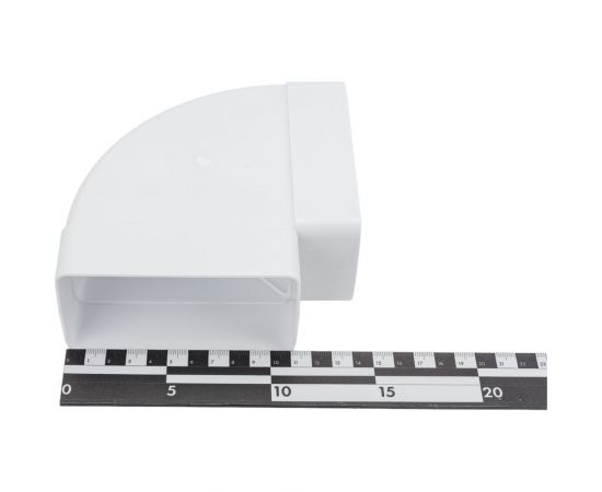 Колено горизонтальное 90 градусов для плоских воздуховодов 55х110 мм ORE 4607122242422 – изображение 4