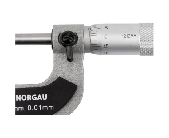 Микрометр 0-25mm/0,01mm с поверкой NORGAU 041001025/П – изображение 8