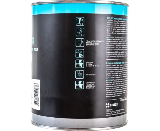 Краска Mobihel 690 Снежная Королева металлик, банка, 1 л 41982702 – изображение 10