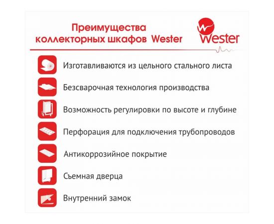 Коллекторный шкаф Wester ШРВ-1 – изображение 5
