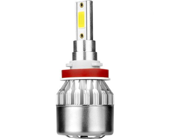 Светодиодные лампы LED для авто LEDZILLA C6 H8 H9 H11 18Вт 12В лампочки для автомобилей в фары комплект 2шт C6-H11 – изображение 3