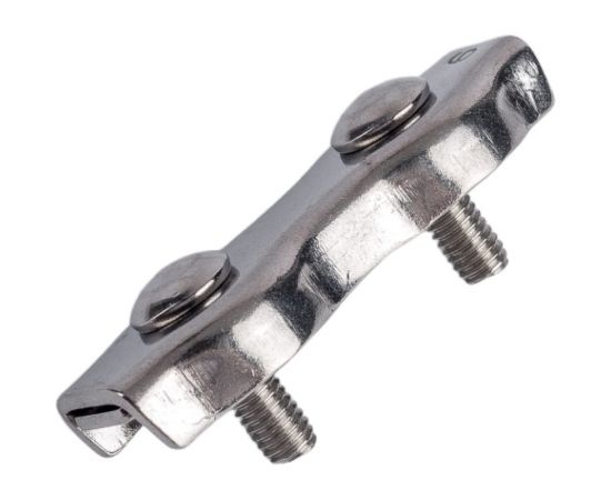 Зажим для троса ЕВРОПАРТНЕР DUPLEX D6 мм, нержав. сталь, 1 шт. G1 8284 