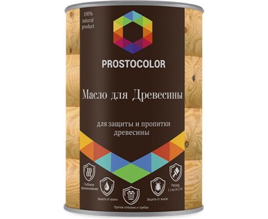 Масло для древесины ПРОСТОКОЛОР 2,2 л 95869 