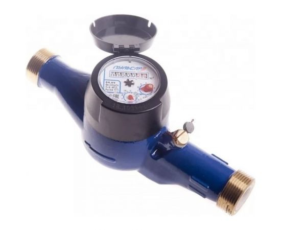 Многоструйный счетчик хв/гв Пульсар М Ду25; Qn=3,5м3/час; L=260мм; имп. выход (присоед.) Н00003414 