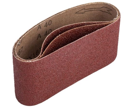 Шлифлента 3 шт, 75x457 мм, Р40 GEPARD GP5008-40 – изображение 3