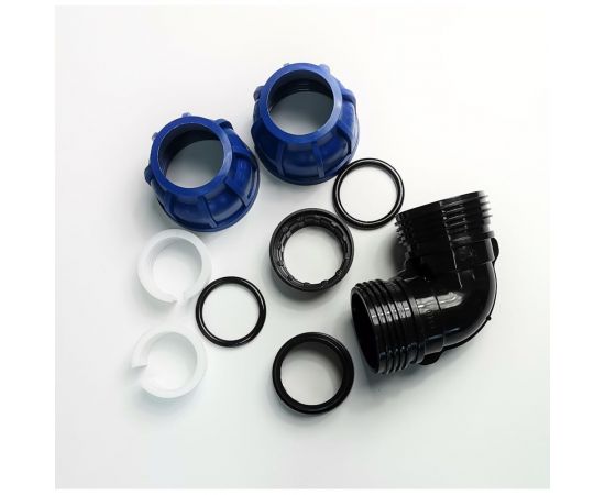 Угол ПНД 40-40 мм, 90 градусов Boutte 1649267 – изображение 2