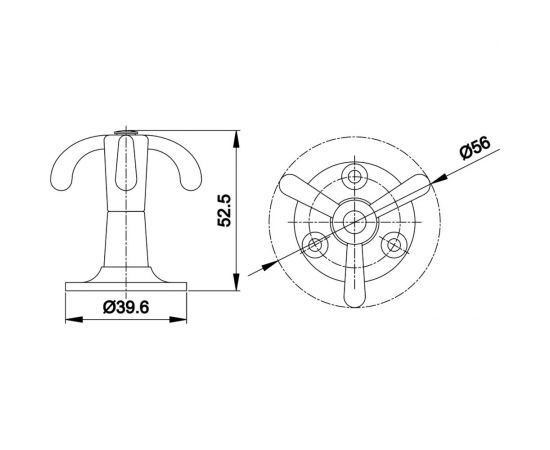 Мебельный крючок Inred IN.02.1011.53.SC матовый хром 605480 – изображение 2