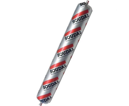 Нейтральный силиконовый герметик Soudal Силируб 2F бесцветный, 600 мл 158935 – изображение 3