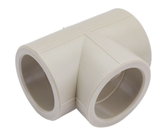 Тройник VALFEX PP-R серый, 63 мм 10111063Г 127-0446 – изображение 4