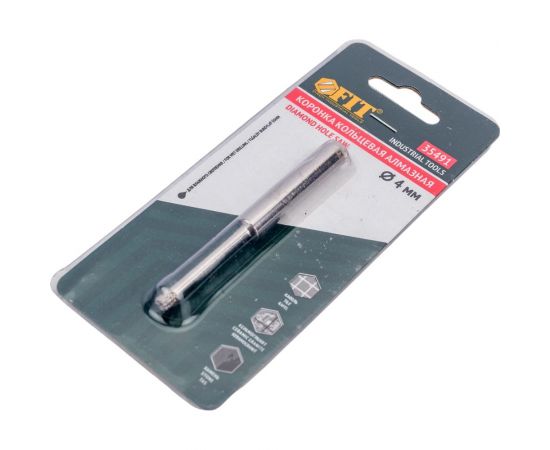 Коронка алмазная кольцевая для керамогранита (4 мм) FIT IT 35491 – изображение 2