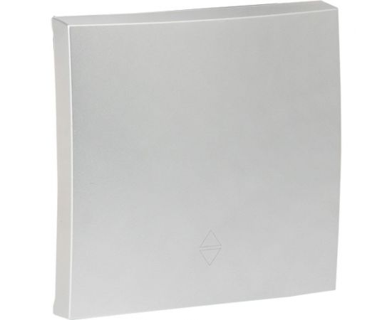 Лицевая панель 1-клавишного выключателя EKF PROxima Валенсия,10А, сталь ESV10-L-021-30 