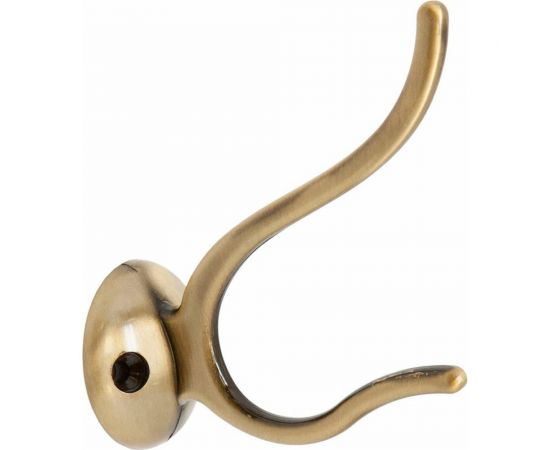 Мебельный крючок KERRON Д38 Ш38 В100, античная бронза KR 0190 AB 