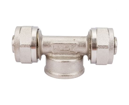 Тройник СТМ внутренняя резьба, 16х1/2х16 CTF01612 