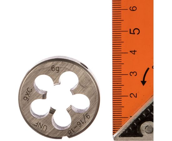 Плашка 9/16" UNF 18 ниток STV Sekira 00-00000873 – изображение 4