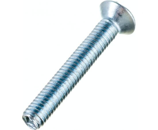 Винт Стройметиз M3х20 DIN 965, потайная головка, цинк уп. 20 шт 3090841 – изображение 3