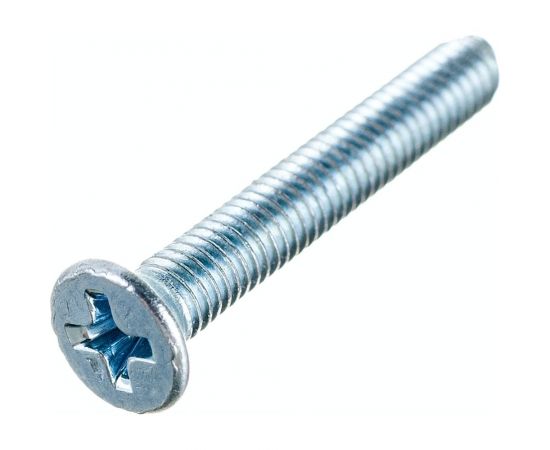 Винт Стройметиз M3х20 DIN 965, потайная головка, цинк уп. 20 шт 3090841 – изображение 2