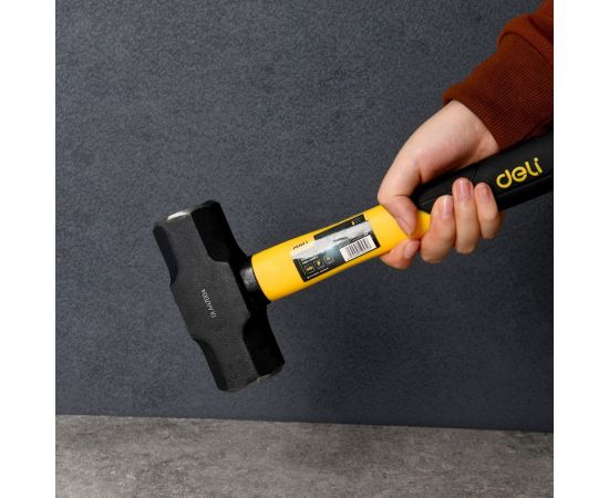 Кувалда DELI dl447004 1800 г, фибергласовая рукоятка 119307 – изображение 4