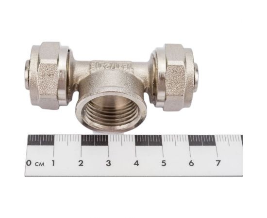 Тройник СТМ внутренняя резьба, 16х1/2х16 CTF01612 – изображение 2