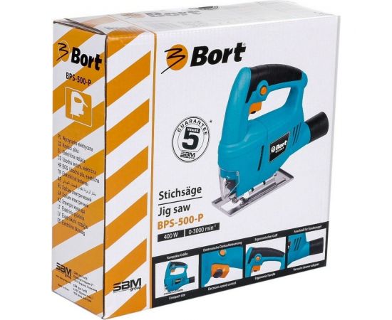 Электрический лобзик BORT BPS-500-P 93720315 – изображение 7