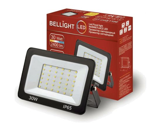 Светодиодный прожектор BELLIGHT BL-LFL-2-50-12/24/36 slim/СДО 2-50-12/24/36 slim, 4500К, 4000 Lm, IP65 71712413 