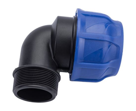 Компрессионный отвод VALFEX ПНД, с наружной резьбой, 63x2"" 1210012463200 